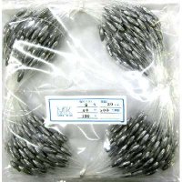 岡野釣具店  ビシヨマ 鉛サイズ 2匁  500個 間隔 20cm 40号 100M