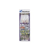 ハヤブサ ジギングサビキ モンスタースペック SS473 2本鈎2セット LL (ハリス 50lbs) 【10点セット】