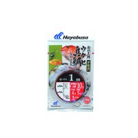 ハヤブサ 無双真鯛 伊勢湾 ウタセ真鯛・ハマチ・マダカ 枝1m SD542 3本鈎1セット 10号 (ハリス 4号) 【10点セット】
