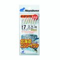 ハヤブサ 北海道ニシン・イワシ 6本鈎1セット HS434 6号 （ハリス　1.5号）【10点セット】