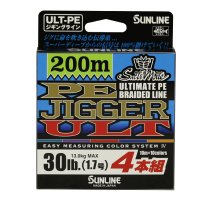 ≪新商品！≫ サンライン ソルティメイト PE ジガーULT 4本組 200m 1.5号 (25lb)