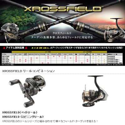 画像3: ≪'17年6月新商品！≫ アブガルシア クロスフィールド XRFC-732H 〔仕舞寸法 113.5cm〕