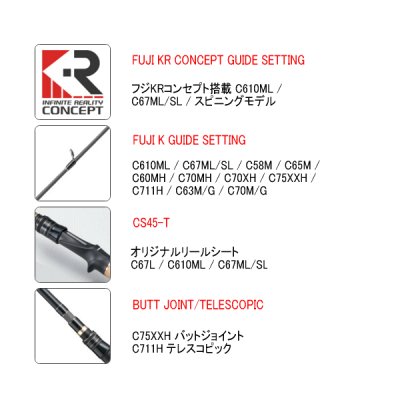 画像3: ≪'17年3月新商品！≫ テイルウォーク（tail walk） フルレンジ S58MH〔仕舞寸法 173cm〕【保証書付き】【大型商品1/代引不可】