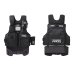 画像1: ≪'17年4月新商品！≫ PROX フローティングゲームベスト(サポーター付) PX399SPKK ブラック×ブラック 大人用フリーサイズ (1)