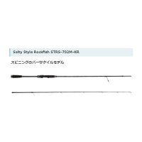 ≪'17年9月新商品！≫ アブガルシア ソルティースタイルロックフィッシュ STRS-702M-KR 〔仕舞寸法 110.5cm〕 【保証書付き】