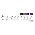 ≪パーツ≫ 富士工業 TORZITE(トルザイト)ガイドセット ルアーベイトキャスティング T-RVTG69 【代引不可/返品不可】