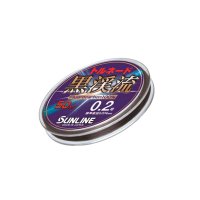 ≪新商品！≫ サンライン トルネード黒渓流 50m 0.6号 ブラック