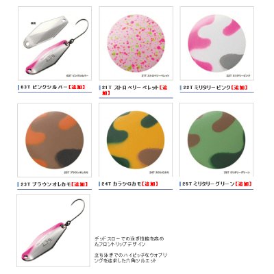 画像2: ≪'17年9月新商品！≫ シマノ カーディフ ウォブルスイマー TR-018L 25T ミリタリーグリーン 1.8g 【6個セット】