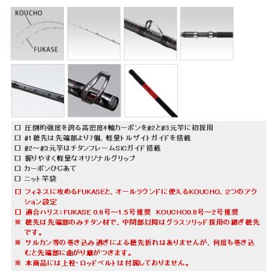 画像2: ≪'18年7月新商品！≫ 黒鯛工房 黒鯛師 THEヘチリミテッド BB4 FUKASE T305 〔仕舞寸法 156cm〕 【保証書付き】 [7月発売予定/ご予約受付中] 【大型商品1/代引不可】