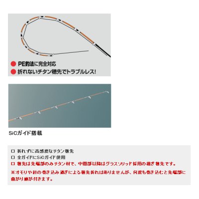 画像2: ≪'18年9月新商品！≫ ≪パーツ≫ 黒鯛工房 カセ筏師 イカダ竿カスタム替え穂先 カスタム-VTS ACTION 3 〔全長 54.5cm〕 [9月発売予定/ご予約受付中]