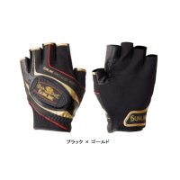 ≪'18年11月新商品！≫ サンライン MAGグローブ(5本) SUG-504 ブラック×ゴールド LLサイズ [11月発売予定/ご予約受付中]