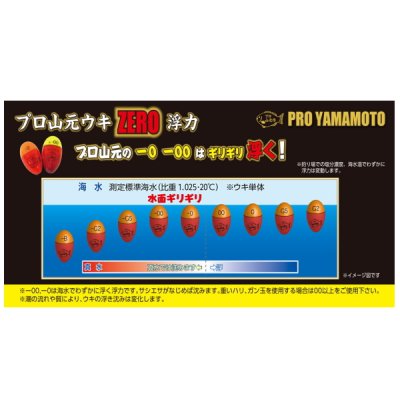画像3: ≪'18年12月新商品！≫ 山元工房 プロ山元ウキ プロタイプ (リング入り) LE(超遠投タイプ) オレンジ 4B