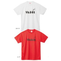 ≪'19年4月新商品！≫ サンライン ドライ シルキーTシャツ SUW-1379DT レッド XXLサイズ