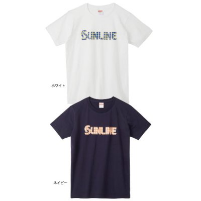 画像1: ≪'19年3月新商品！≫ サンライン コットン Tシャツ SUW-1381T ホワイト Sサイズ