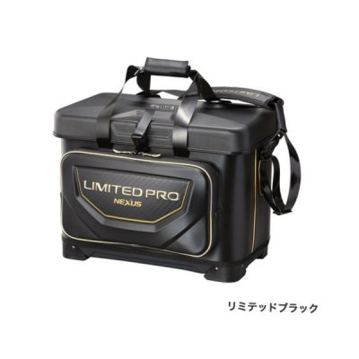 画像1: ≪'19年9月新商品！≫ シマノ 磯クール リミテッド プロ BA-112S リミテッドブラック 36L [9月発売予定/ご予約受付中]