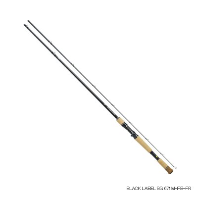 画像1: ≪'19年4月新商品！≫ ダイワ ブラックレーベル SG 701XHSB-SB 〔仕舞寸法 182cm〕 【保証書付き】 【大型商品1/代引不可】