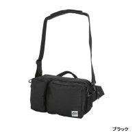 ≪'20年2月新商品！≫ アブガルシア ヒップバッグラージ3 ブラック 6L [2月発売予定/ご予約受付中]