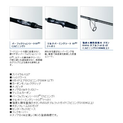 画像4: ≪'20年2月新商品！≫ シマノ '20 ルナミス S100ML 〔仕舞寸法 156.2cm〕 【保証書付き】 [2月発売予定/ご予約受付中] 【大型商品1/代引不可】