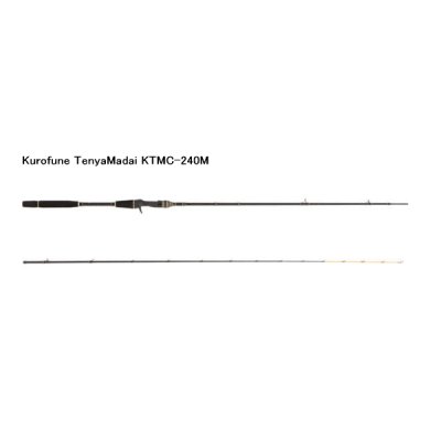 画像1: ≪'20年5月新商品！≫ アブガルシア 黒船 テンヤマダイ KTMC-240M 〔仕舞寸法 123.0cm〕 【保証書付き】 [5月発売予定/ご予約受付中]