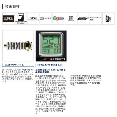 画像2: ≪'20年8月新商品！≫ シマノ '20 フォースマスター 9000 [8月発売予定/ご予約受付中] 【小型商品】