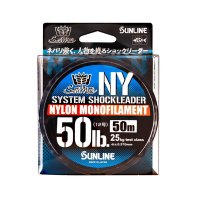 ≪新商品！≫ サンライン ソルティメイト システムショックリーダーナイロン 50m 18号 ナチュラルクリア