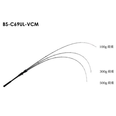 画像1: ≪'20年3月新商品！≫ ジャッカル ビンビンスティック VCM BS-C69UL-VCM 〔仕舞寸法 130cm〕 【保証書付き】