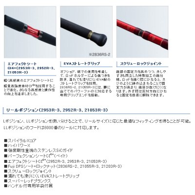 画像4: 【送料サービス】 ≪'21年2月新商品！≫ シマノ '21 ワールドシャウラ BG 2952R-3 〔仕舞寸法 130.0cm〕 【保証書付き】 [2月発売予定/ご予約受付中]