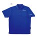画像1: ≪'21年2月新商品！≫ がまかつ ポロシャツ(半袖) GM-3656 ブルー LLサイズ (1)