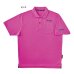 画像1: ≪'21年2月新商品！≫ がまかつ ポロシャツ(半袖) GM-3656 ピンク Lサイズ (1)