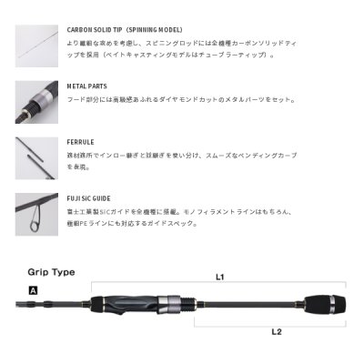 画像2: ≪'21年4月新商品！≫ テイルウォーク（tail walk） アウトバック ライト C725L+ 〔仕舞寸法 48cm〕 【保証書付き】 [4月発売予定/ご予約受付中]