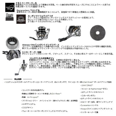 画像4: ≪'21年5月新商品！≫ アブガルシア ゼノン 3000SH [5月発売予定/ご予約受付中] 【小型商品】