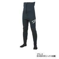 ダイワ ドライタイツ（ソックス先割） DD-4000V35 ブラック LOサイズ