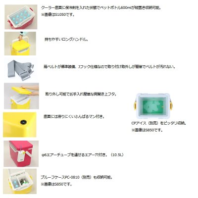 画像4: ≪'21年6月新商品！≫ ダイワ ミニクール S650 ホワイト 6.5L