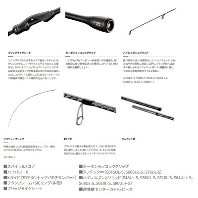 画像3: ≪'21年10月新商品！≫ シマノ ソアレ XR S68UL-S 〔仕舞寸法 104.2cm〕 【保証書付き】 [10月発売予定/ご予約受付中]