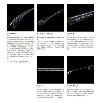 画像3: ≪'21年9月新商品！≫ シマノ ミッドゲーム エクスチューン TYPE64 M225/左 〔仕舞寸法 165.6cm〕 【保証書付き】 [9月発売予定/ご予約受付中] 【大型商品1/代引不可】