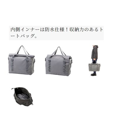 画像3: ≪'20年7月新商品！≫ シマノ トート BA-048T ブラック 20L