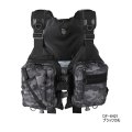 ≪'21年4月新商品！≫ ダイワ ライトフロートゲームベスト DF-6421 ブラックカモ フリーサイズ