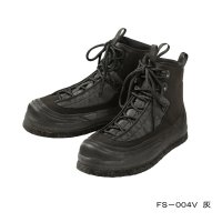 ≪'22年1月新商品！≫ シマノ ウェーディングシューズ カットピンフェルト FS-004V チャコール 29.0cm [1月発売予定/ご予約受付中]