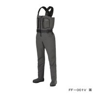 ≪'22年11月新商品！≫ シマノ ドライシールド+4 ストレッチウェーダー カットピンフェルト FF-001V チャコールグレー L(XL)サイズ [11月発売予定/ご予約受付中]