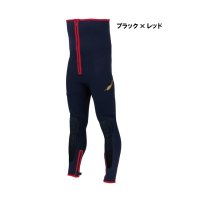 ≪'22年5月新商品！≫ がまかつ 鮎タイツ(1.5mm厚) GM-5821 ブラック×レッド Lサイズ [5月発売予定/ご予約受付中]