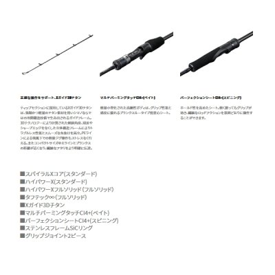 画像3: ≪'22年5月新商品！≫ シマノ '22 ゲームタイプ LJ S62-0 〔仕舞寸法 144.5cm〕 【保証書付き】 [5月発売予定/ご予約受付中] 【大型商品1/代引不可】