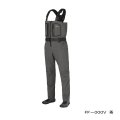 ≪'22年7月新商品！≫ シマノ ドライシールド+4 ストレッチウェーダー ラジアル FF-000V チャコールグレー 2XLサイズ [7月発売予定/ご予約受付中]