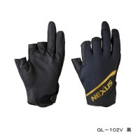 ≪'22年3月新商品！≫ シマノ ネクサス 防風グローブ 3 GL-102V ブラック 2XLサイズ [3月発売予定/ご予約受付中]