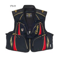 ≪'22年6月新商品！≫ がまかつ ゴアテックスインフィニアムTMウィンドストッパー(R) ショートメッシュベスト GM-2324 ブラック Mサイズ [6月発売予定/ご予約受付中]