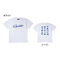 ≪'22年3月新商品！≫ がまかつ Tシャツ(筆記体ロゴ) GM-3576 ホワイト キッズ 110サイズ