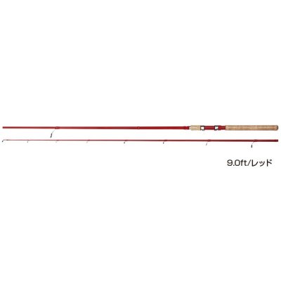 画像1: ≪'22年3月新商品！≫ OGK ソルトルアースティック SLST90R レッド 〔仕舞寸法 139cm〕