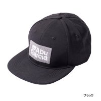 ≪'22年4月新商品！≫ アブガルシア ベルクロパッチキャップ ブラック フリーサイズ 【返品不可】