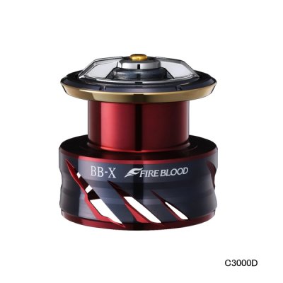 画像1: ≪'22年9月新商品！≫ シマノ 夢屋 BB-X ファイアブラッド ハイレスポンスドラグスプール C3000D [9月発売予定/ご予約受付中] 【小型商品】