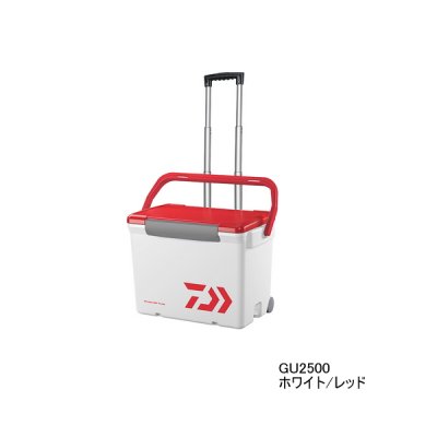 画像1: ダイワ シークールキャリー2 GU 2500 ホワイト/レッド 25L