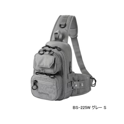 画像1: ≪'23年3月新商品！≫ シマノ タフスリング BS-225W グレー Sサイズ [3月発売予定/ご予約受付中]